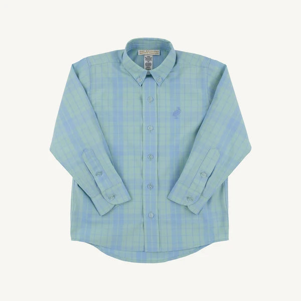 TBBC Deans List Dress Shirt Audubon Park Plaid
