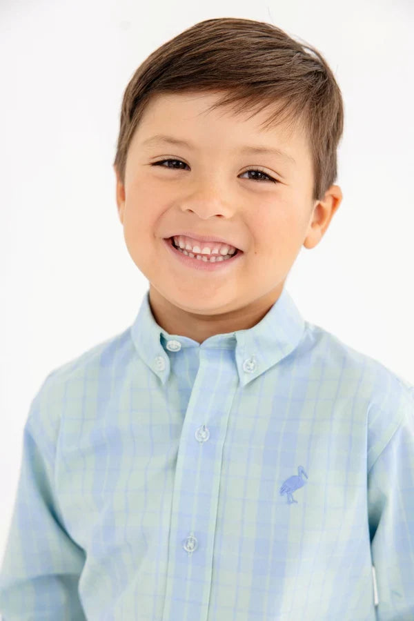 TBBC Deans List Dress Shirt Audubon Park Plaid