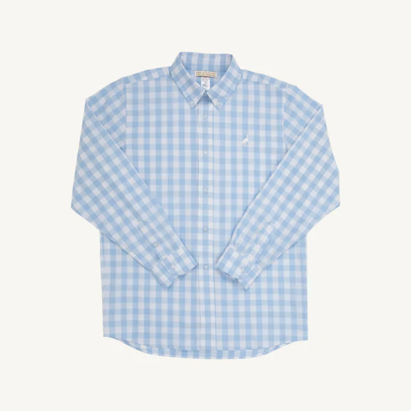 TBBC Dean's List Dress Shirt Barrington Blue Check