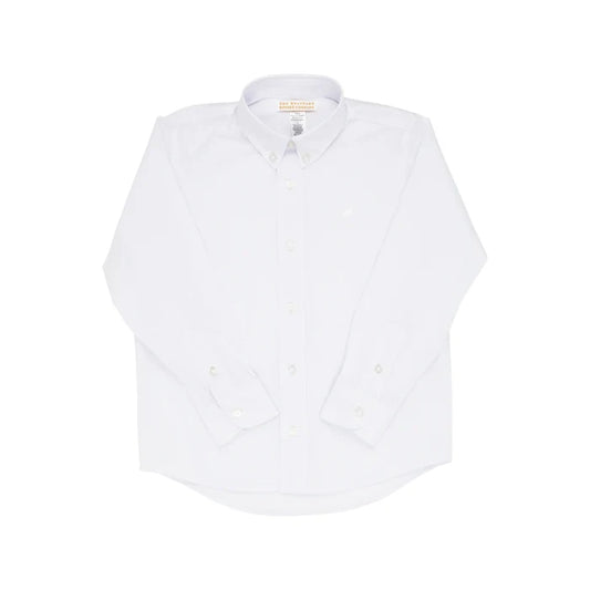 TBBC Deans List Dress Shirt Worth Avenue White