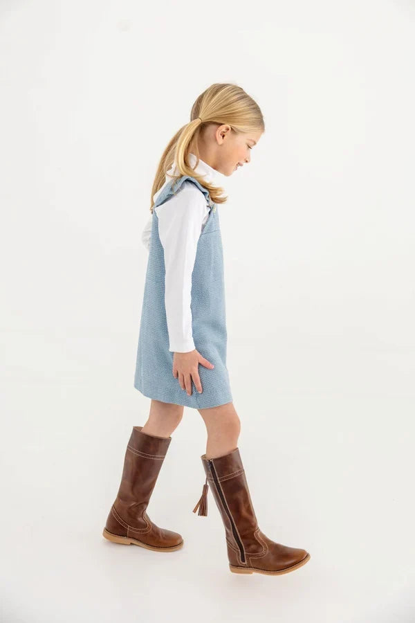 TBBC Julia Jumper- Tweed Blue/Pearl