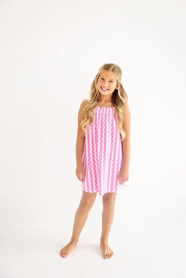 TBBC Laineys Little Dress - Tribeca Trims/Worth Ave White