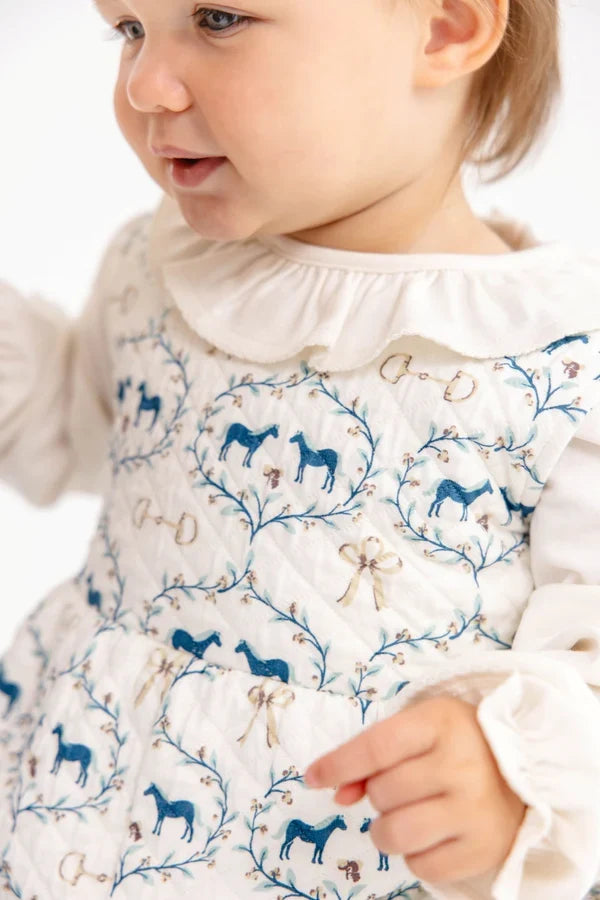 TBBC Long Sleeve Ramona Ruffle Shirt Palmetto Pearl
