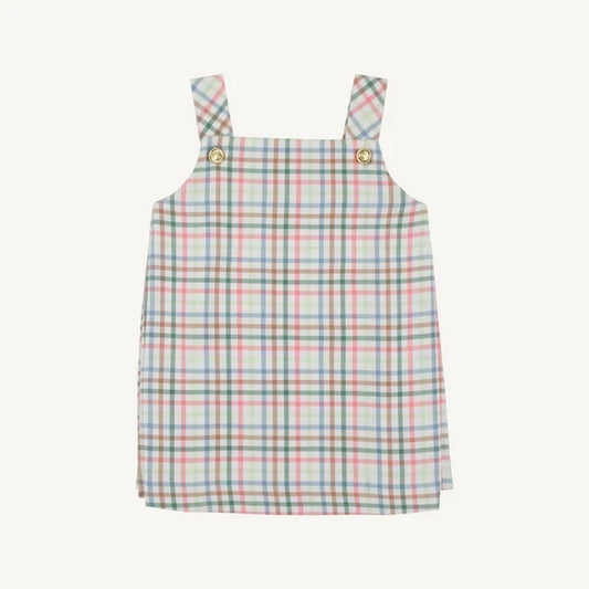 TBBC Pleated Ginny Jumper Manalapan Plaid