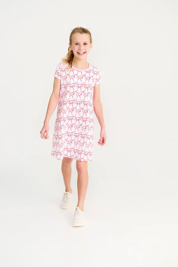 TBBC Polly Play Dress Birdies Bows