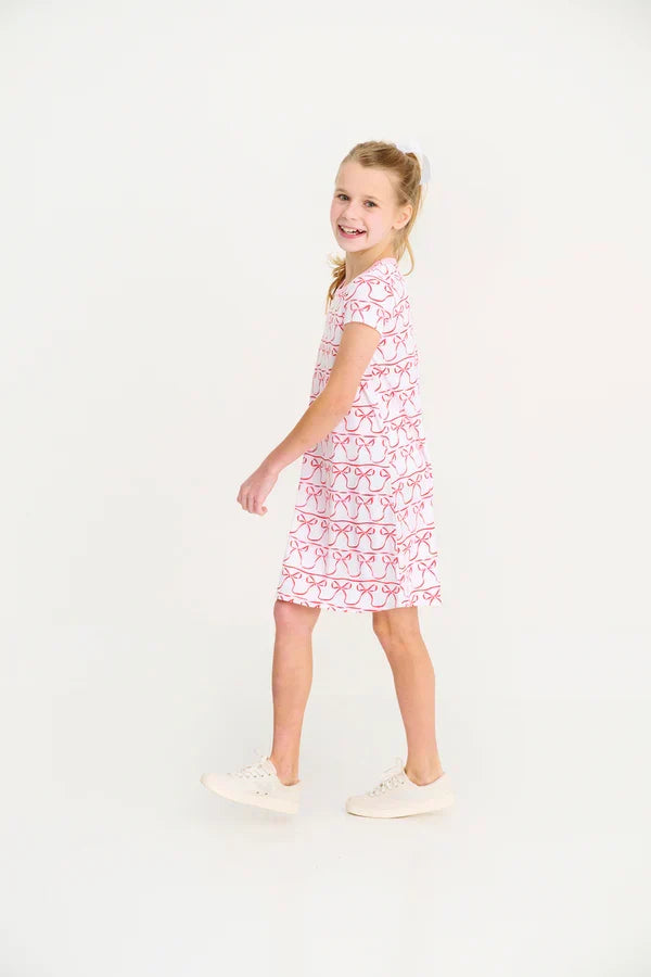 TBBC Polly Play Dress Birdies Bows