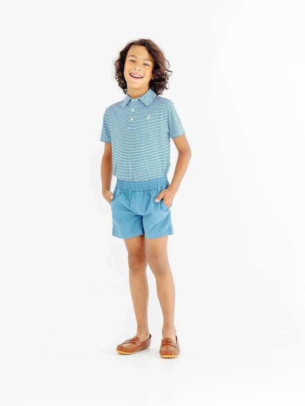 TBBC Prepletic Prim and Proper Polo Sumner County Stripe
