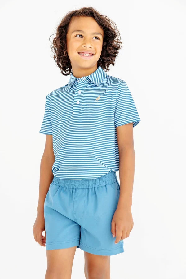 TBBC Prepletic Prim and Proper Polo Sumner County Stripe