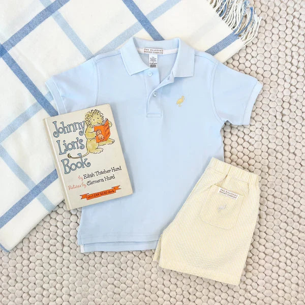 TBBC Prim and Proper Polo Buckhead Blue