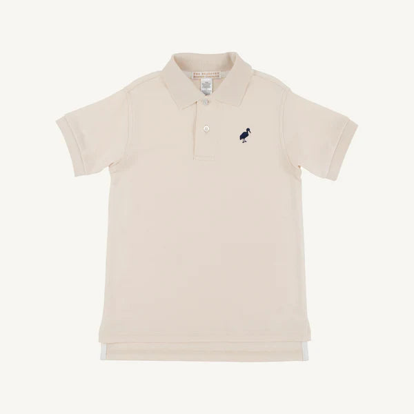 TBBC Prim and Proper Polo Osprey Oatmeal