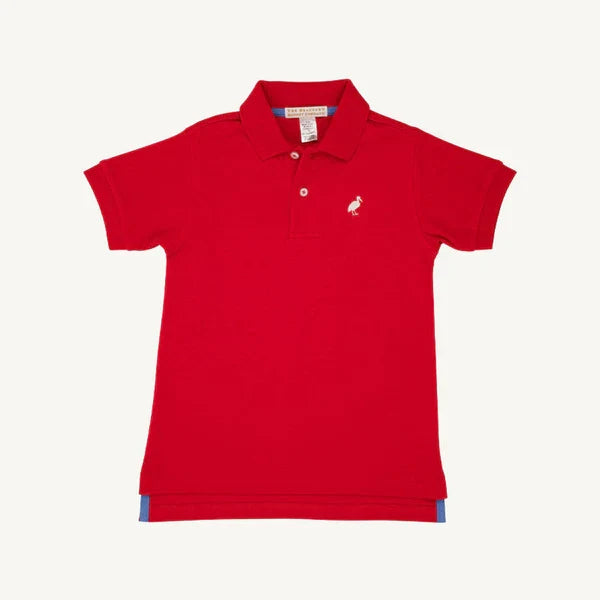 TBBC Prim and Proper Polo-Richmond Red