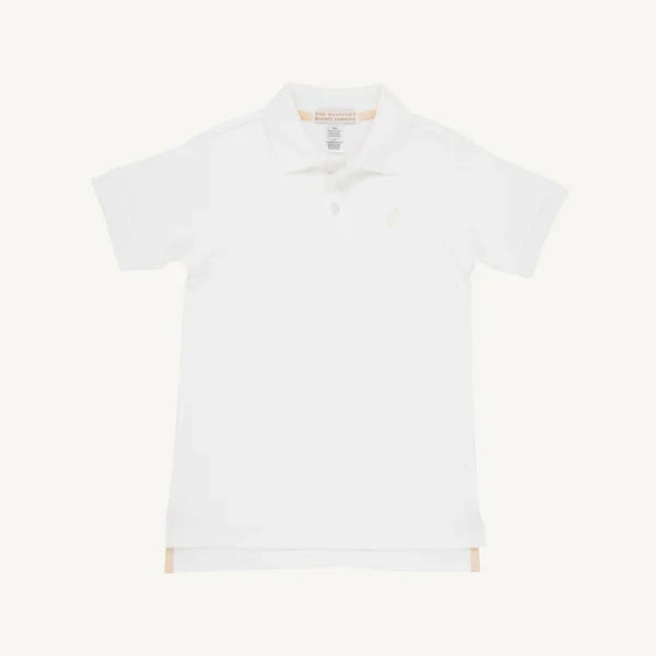TBBC Prim and Proper Polo Worth Avenue White