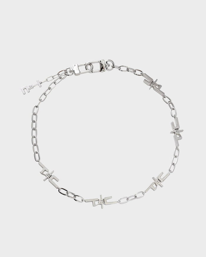 T&C Necklace in Silver