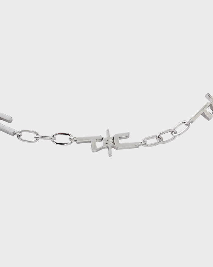T&C Necklace in Silver