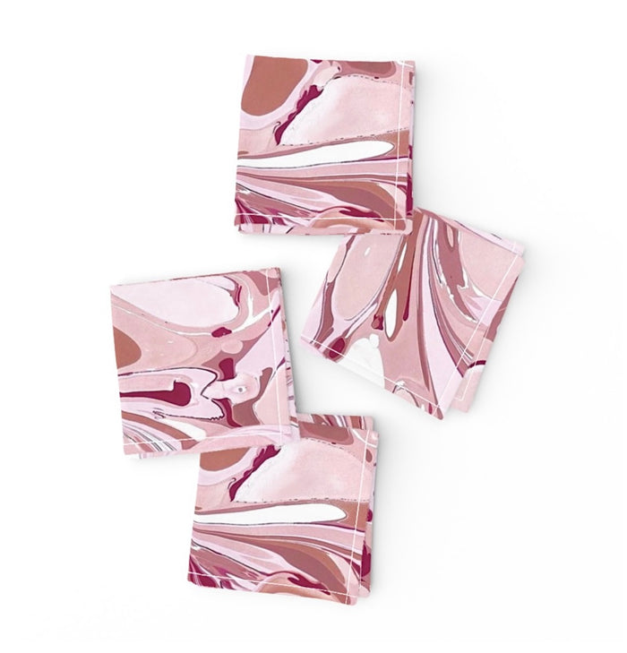 Terra Rosa Cocktail Napkins MADE TO ORDER