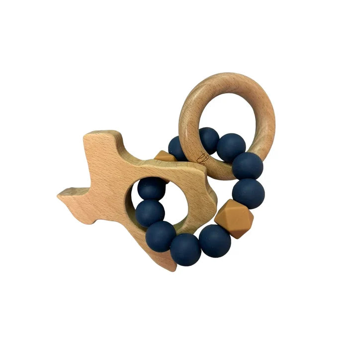 Texas Teething Rattle