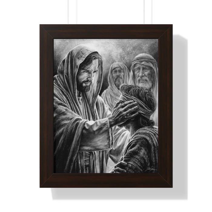 "That We May See" Framed Paper Print.