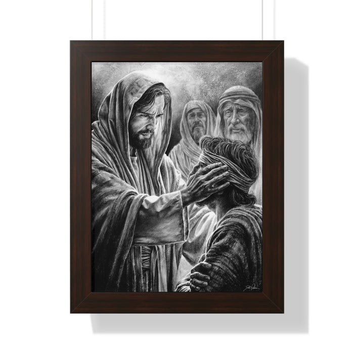 "That We May See" Framed Paper Print.
