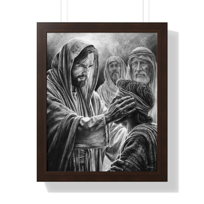 "That We May See" Framed Paper Print.