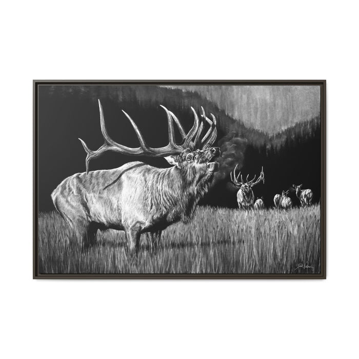 "The Contender" Framed Canvas