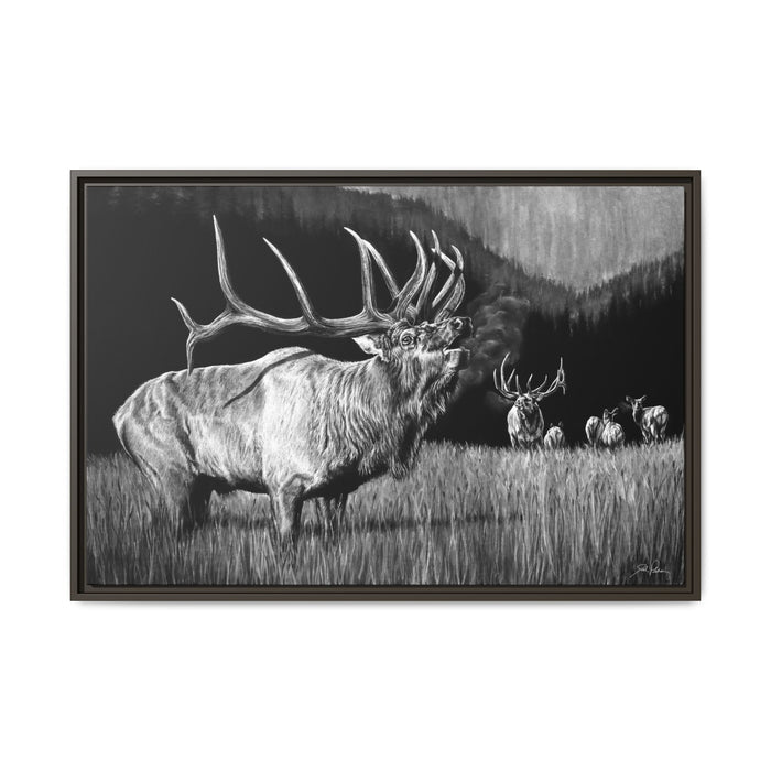 "The Contender" Framed Canvas