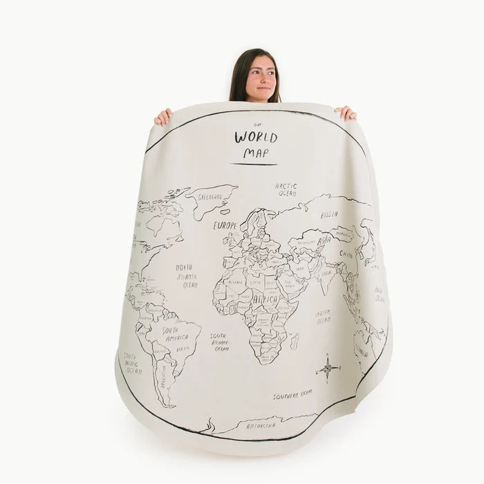 The GATHRE Map Tapestry Play Mat