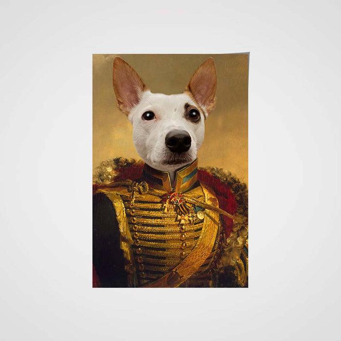 The Noble General Custom Pet Portrait - Noble Pawtrait