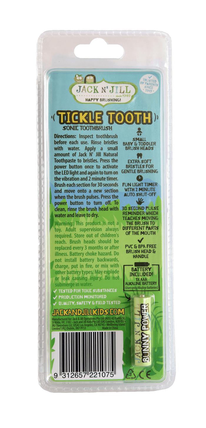 Tickle Tooth Sonic Toothbrush