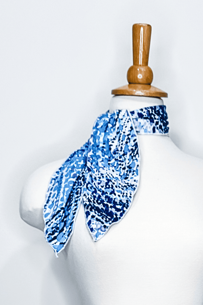 Multiway Tie in Whirlpool Purple Blue from Diane Kroe