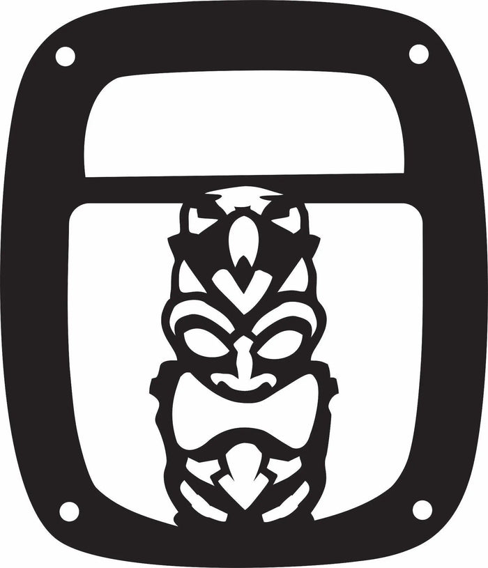 Tiki Tail Light Covers PPE Offroad