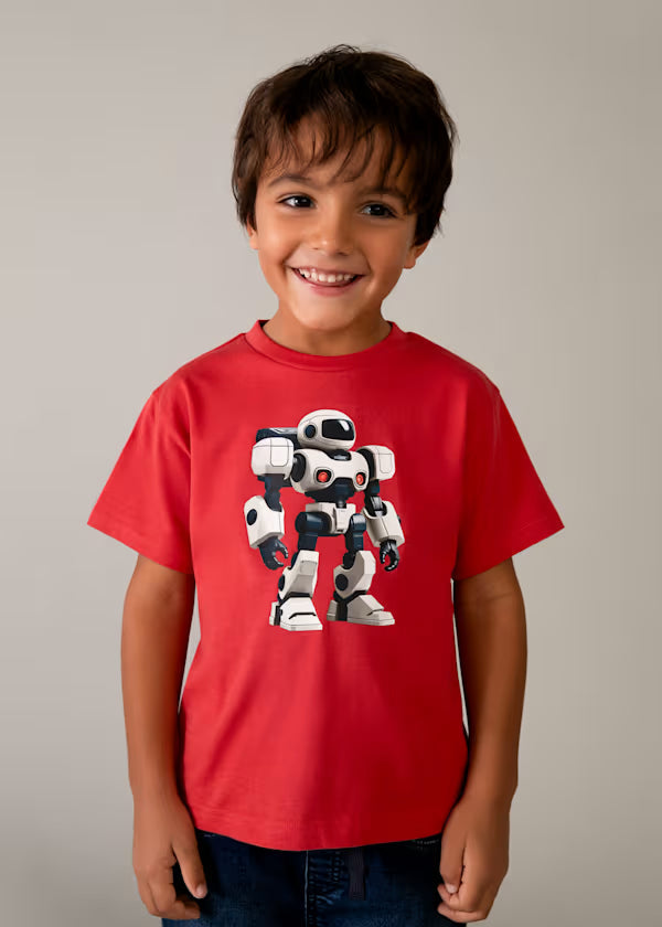Tomato Red Robot Tee