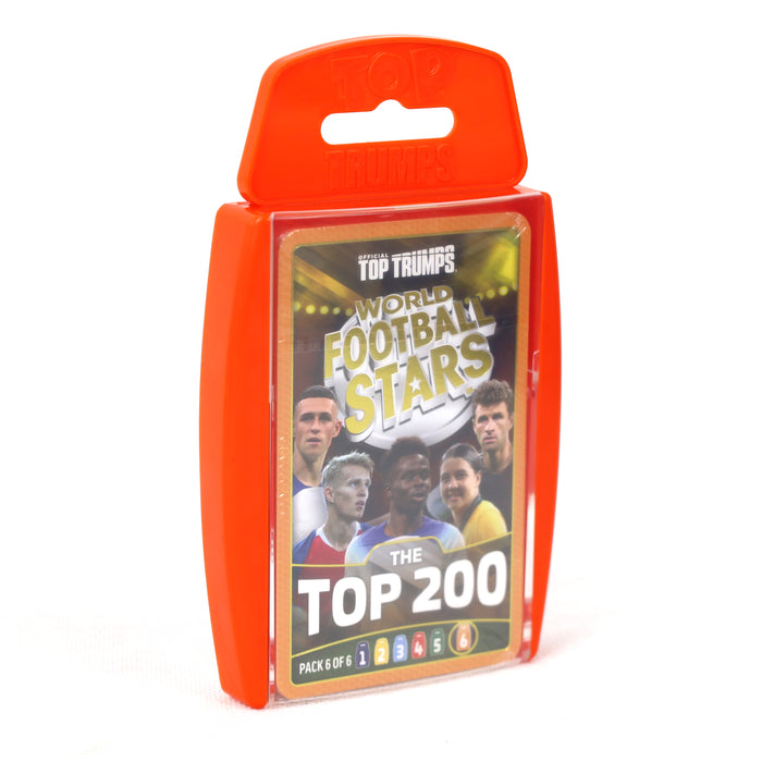 Top Trumps World Football Stars 200 Gold Edition Card Game