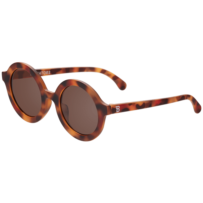 Tortoise Shell Round Sunglasses