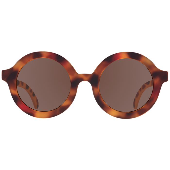 Tortoise Shell Round Sunglasses
