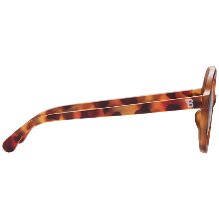 Tortoise Shell Round Sunglasses