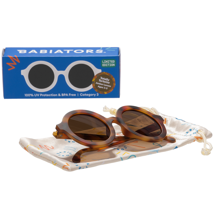 Tortoise Shell Round Sunglasses