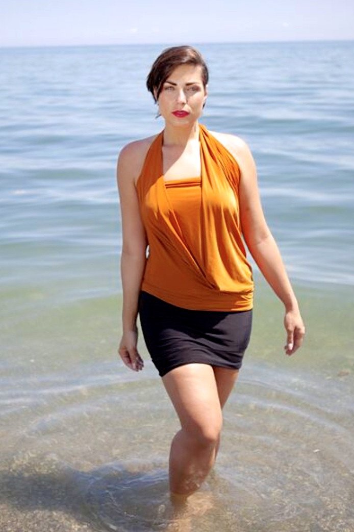 Diane Kroe - Multiway Tube Top Dress - Worn skirt style