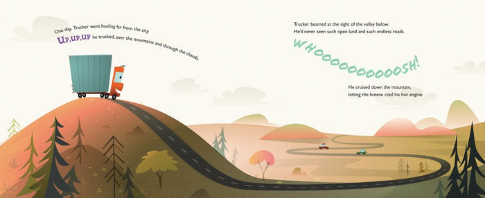 Trucker and Train Board Book : Hannah Stark