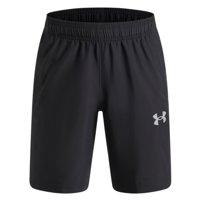 Under Armour Junior's 2 Piece Co Ord Set Black/Steel T-Shirt & Shorts