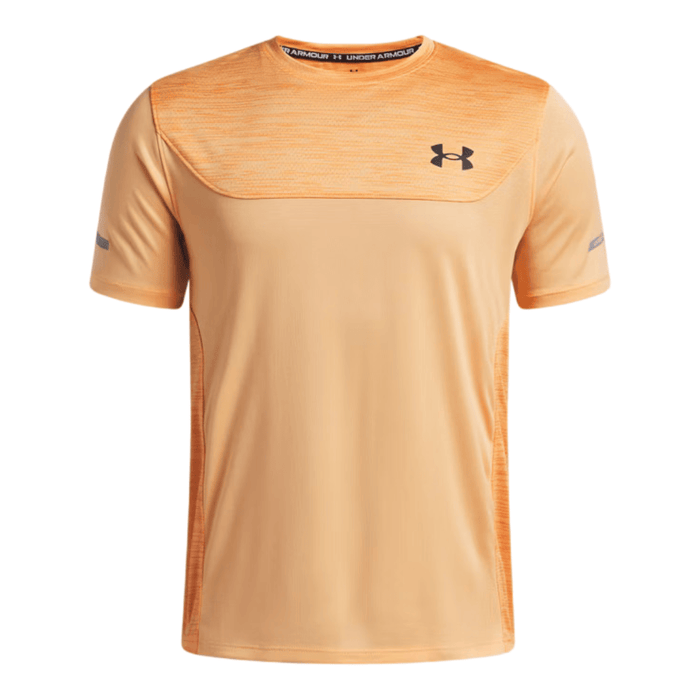 Under Armour Junior's 2 Piece Co Ord Set Orange/Khaki T-Shirt & Shorts