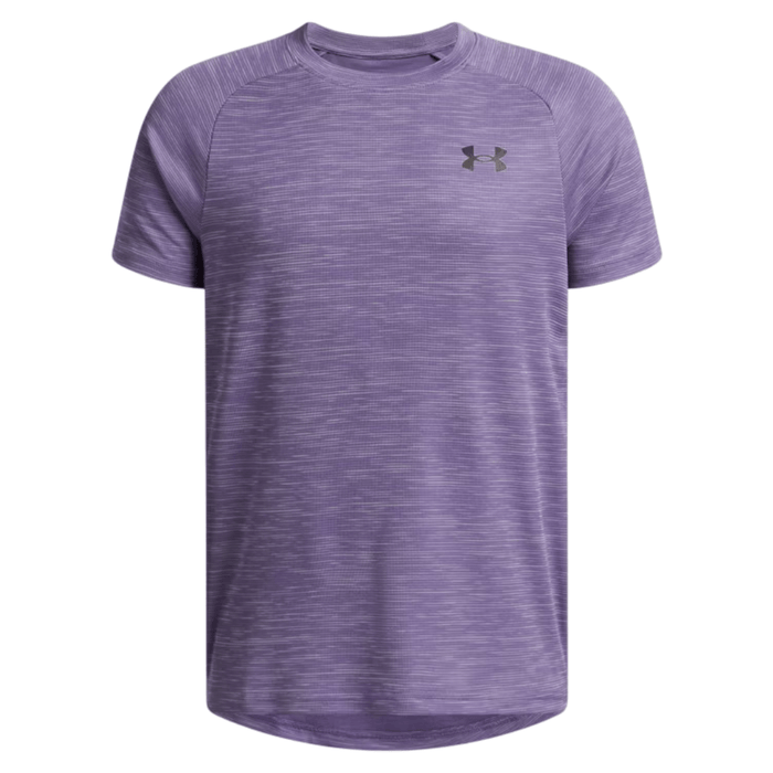 Under Armour Junior's 2 Piece Co Ord Set Purple T-Shirt & Shorts