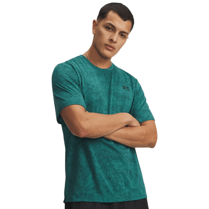Under Armour Men's 2 Piece Co Ord Set Dark Green T-Shirt & Shorts