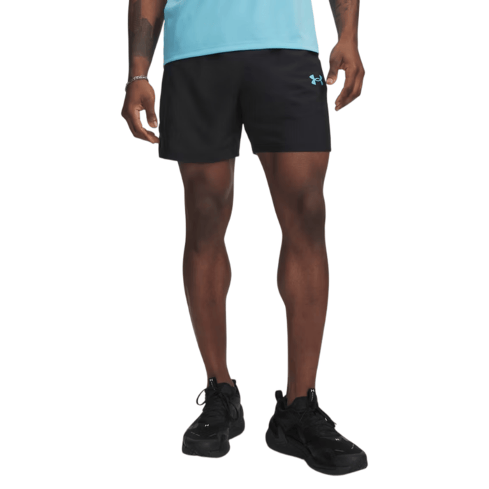 Under Armour Men's 2 Piece Co Ord Set Fresco Blue/Black T-Shirt & Shorts