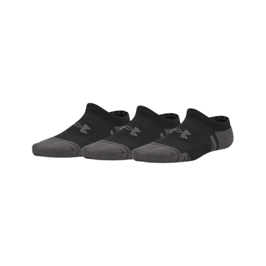 Under Armour 3 Pack No Show Sock Junior