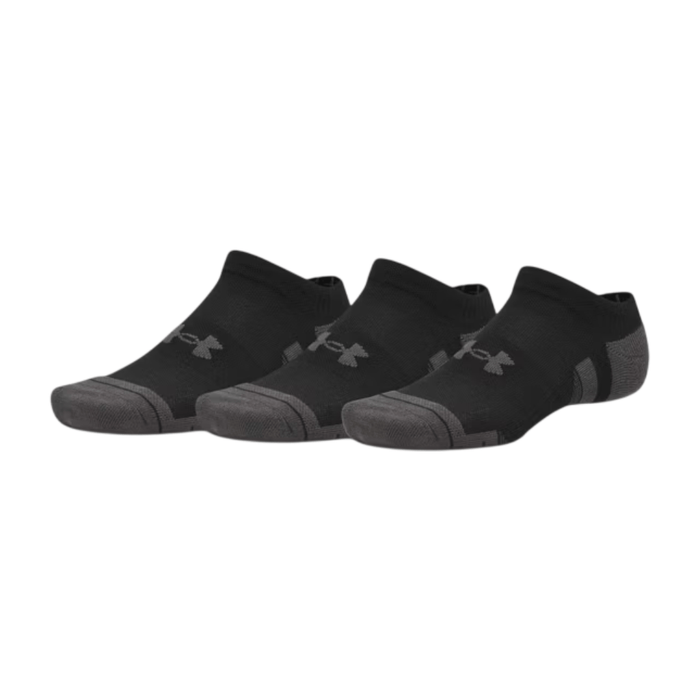 Under Armour 3 Pack No Show Sock Men