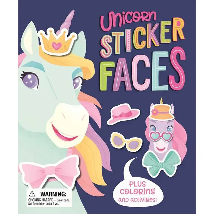 Unicorn Sticker Faces