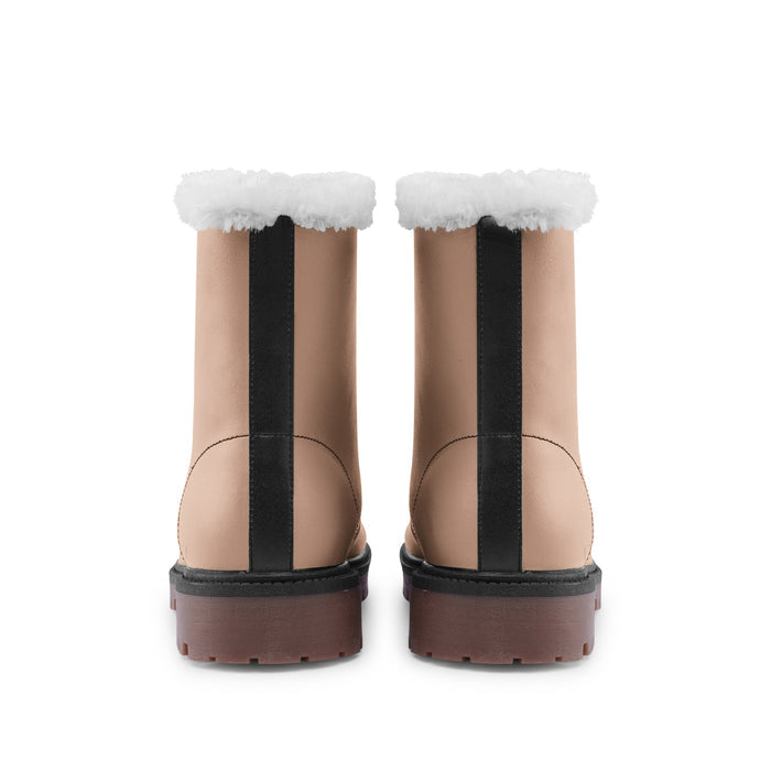 Unisex Lace Up Winter Boots Fashion Comfort Chukka Boots