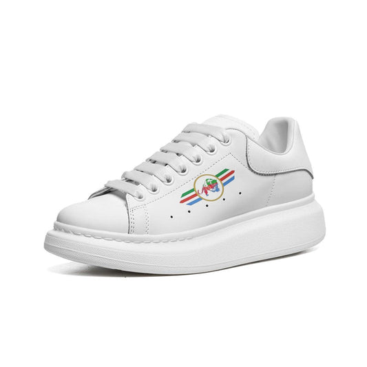Unisex Non Slip Lace Up Leather Sneakers Eritrea - Natna Shop