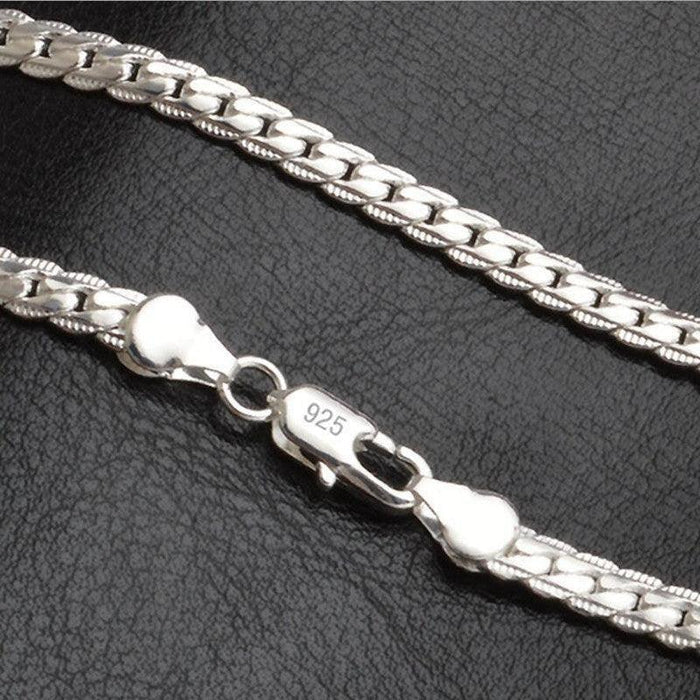 Unisex Silver Plated  Necklaces - Natna Shop