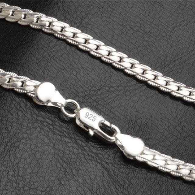 Unisex Silver Plated  Necklaces - Natna Shop